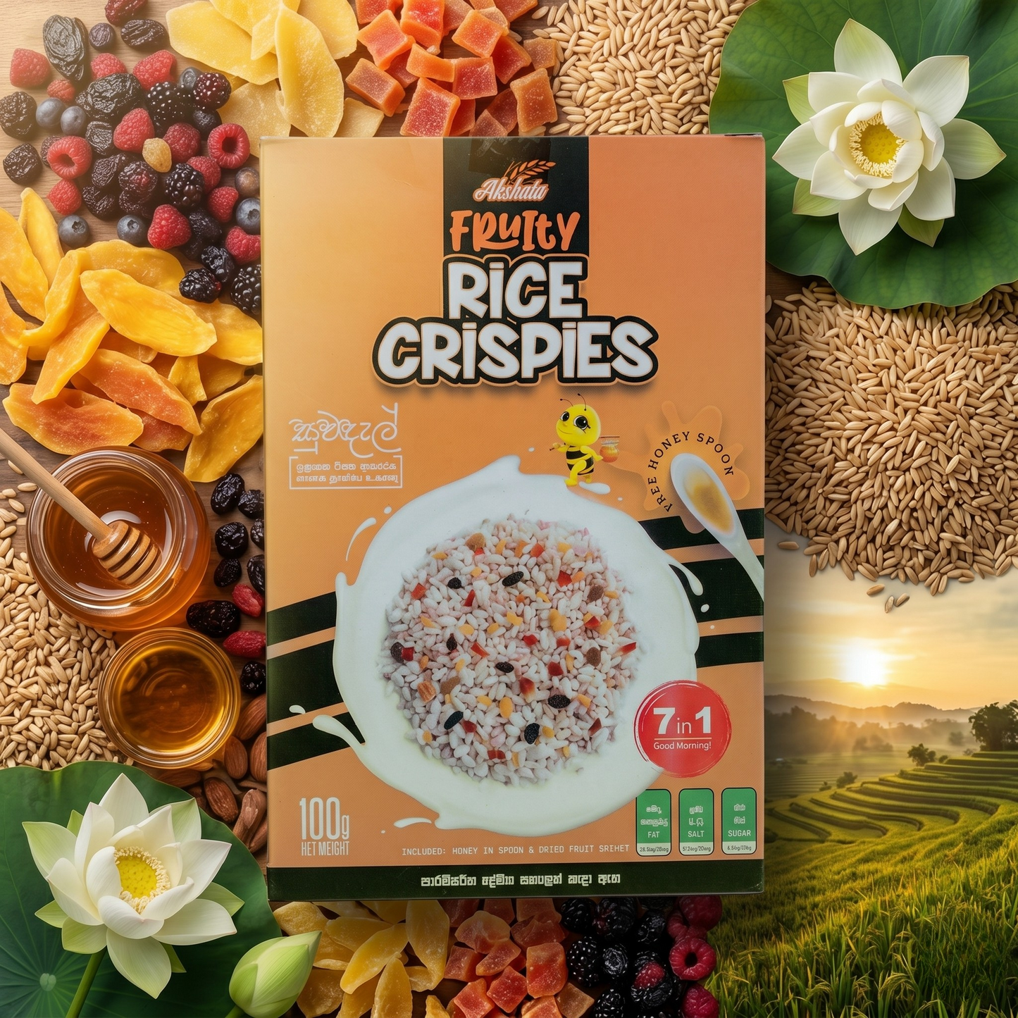 Suwandal Fruity Rice Crispies
