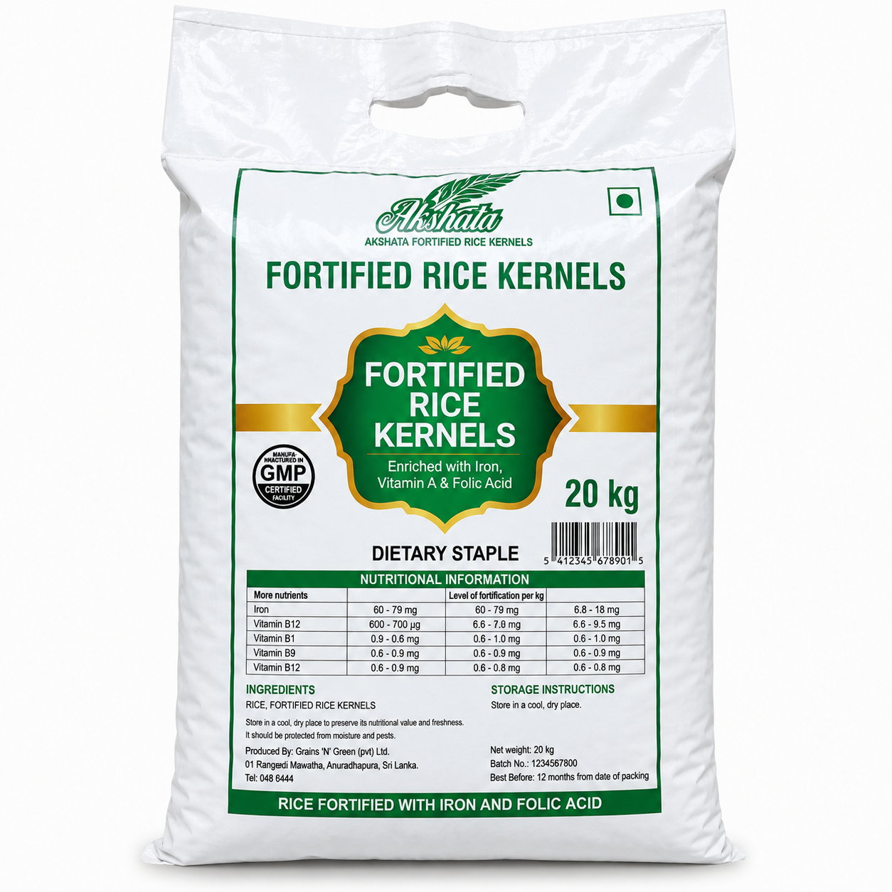 Fortified Kernells (20Kg)